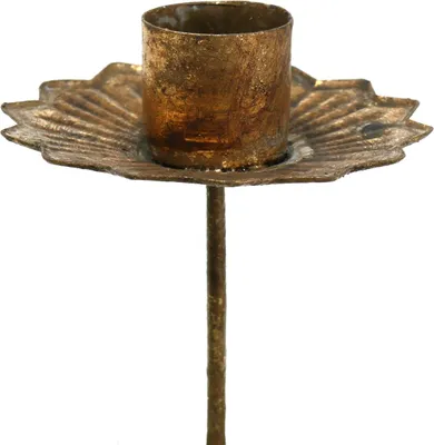 Produktbild von Kerzenhalter Gold Adventskranz 4 Stk Ø7cm Stabkerzen, 4 Stück