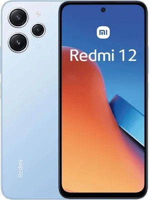 Produktbild von Redmi 12 4GB + 128GB Sky Blue Smartphone