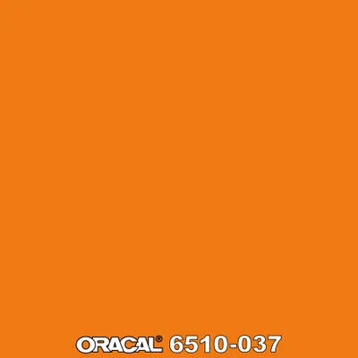 Produktbild von Oracal 6510 Fluorescent - 037 ORANGE in 31,5 x 100cm