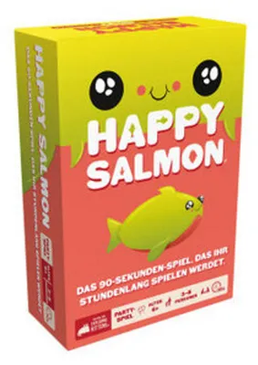 Obrázok produktu pre Kartová hra Happy Salmon pre deti od 6 rokov, 3-8 hráčov