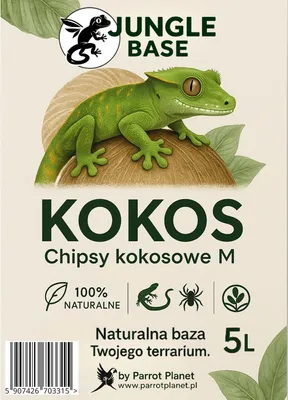 Produktbild von Kokoschips M - Biologisches Terrariensubstrat Für Reptilien Und Amphibien 5L