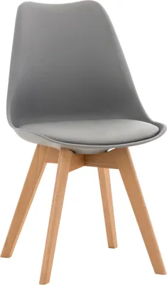 Produktbild von Stuhl Lines, Kunststoff, grau, Maße: 49 cm Breite, 83 cm Höhe, 50 cm Tiefe