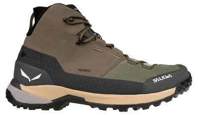 Zdjęcie produktu dla Buty trekkingowe wysokie męskie Salewa Puez Leather Mid PTX brązowe UK_9_43