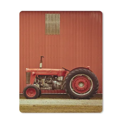 Produktbild von MuchoWow® Mauspad Mousepad Traktor - Scheune - Rot - Bauernhof 30x40 cm - Mousepads - Maus Mat - Pad - Mausunterlage - Mausmatten