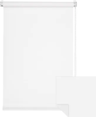 Produktbild von Verdunkelungsrollo Fenster ohne Bohren Tenebra Klemmfix 140x160cm weiß VICTORIA M