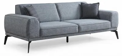 Productafbeelding van Driepersoonsbank, salontafel, tv-meubel. Modern, grijs, antraciet. Stijlvol en comfortabel