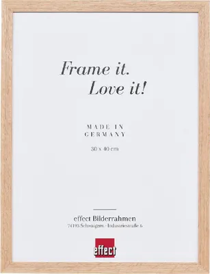 Produktbild von Effect Bilderrahmen Profil 2430 Holz 20x20 cm eiche Museumsglas