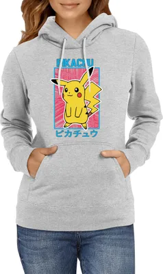 Produktbild von Kinder Kapuzenpullover Japan Manga Anime Comics Pokemon 034, 9-11 Jahr - 140 / Grau