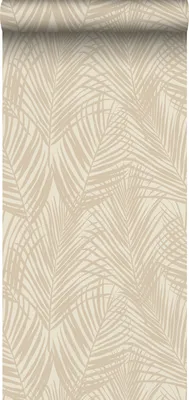 Obrázek produktu pro ESTAhome tapeta palmové listy světle béžová - 139430 - 0,53 x 10,05 m