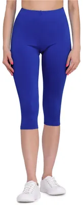 Produktbild von Bellivalini Damen 3/4 Leggings aus Viskose BLV50-148 (Kobalt, M)