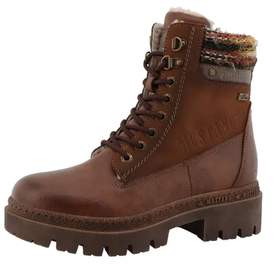 Obrázok produktu pre Dámske elegantné členkové topánky Mustang 36M0062006, hnedé