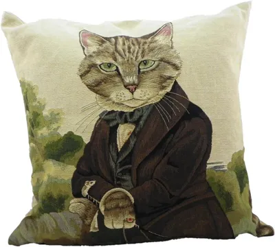 Obrázok produktu pre Gobelínový vankúš Count Puss