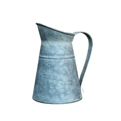 Produktbild von Deko Kanne Shabby Zinkkanne Krug Nostalgie