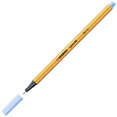 Zdjęcie produktu dla STABILO point 88, Niebieski, Niebieski, Pomarańczowy, Sześciokątny, Atrament na bazie wody, Metal, 0,4 mm