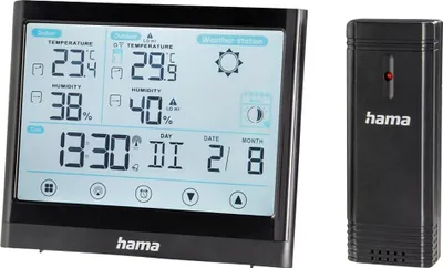 Imagen del producto de Estación meteorológica Hama Full Touch, color  (00186421)