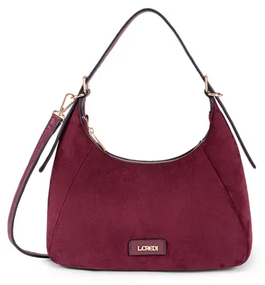 Produktbild von L.CREDI Schultertasche Umhängetasche Sophronia Hobo Bag Cherry Shade weinrot