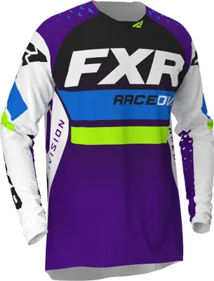 Produktbild von FXR Revo Motocross Jersey, weiß/lila, S