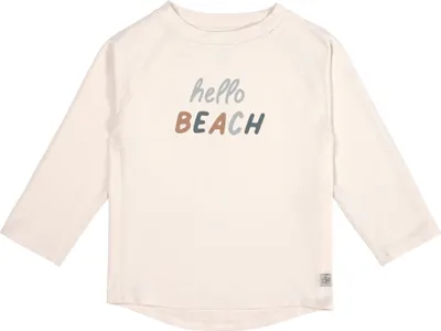 Produktbild von Lässig Schwimmshirt Badeshirt Langarm  Splash & Fun Hello Beach milky, 03-06 Monate Gr. 62/68