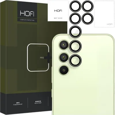 Obrázok produktu pre HOFI Camring ochranné sklo pre fotoaparát pre Samsung Galaxy A54 5G, čierne
