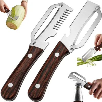 Obrázek produktu pro Sada na loupání zeleniny a ovoce, 2 kusy, vhodná do kuchyně