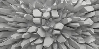 Produktbild von Tulup Glas-Bild -140x70- Wandkunst Dekorative Wand für Küche & Wohnzimmer - Kunst: modern & klassisch - 3D-Abstraktion - Grau