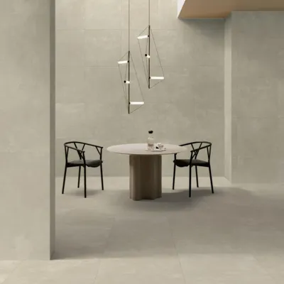 Obrázek produktu pro CASA39 Dlaždice v betonovém vzhledu, barva slonová kost, 120 x 120 cm, Caesar Join