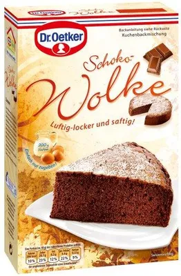 Produktbild von Dr. Oetker Schoko-Wolke, 4er Pack (4 x 455 g)