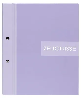 Immagine prodotto di Cartella per certificati Goldbuch Zweiklang lilla 24x31 cm