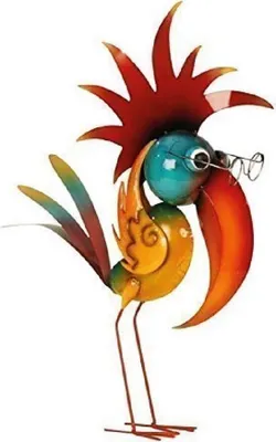 Produktbild von Geschenkestadl, Dekofigur, exotischer Vogel, Metall, 57 cm Höhe