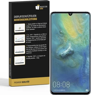 Produktbild von 4x Panzerfolie für Huawei Mate 20 ANTI-SCHOCK Display Displayschutzfolie MATT