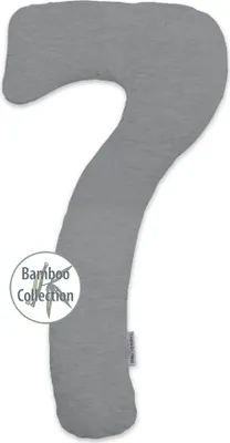 Produktbild von Theraline Stillkissen My7 Melange mittelgrau