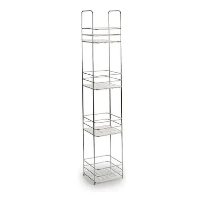 Obrázek produktu pro BigBuy Home S3602976 Kovová polička do koupelny, vícebarevná, 15,5 x 86 x 16,5 cm