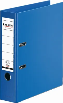 Produktbild von Ordner Chromocolor A4 PP 80mm blau Packung mit 10 Stück