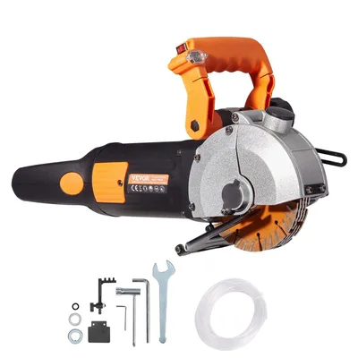 Produktbild von 42 mm Elektrische Mauernutfräse – Schlitzfräse für Wände – 4800 W Nutfräsmaschine