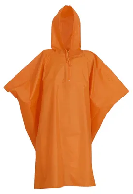 Image de Yoko - Poncho de pluie « Promo » pour enfants, vêtement haute visibilité LT5542 (taille unique) (orange haute visibilité)