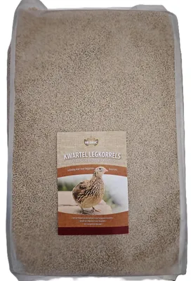 Imagen del producto de Alimento para codornices, 10 kg - Alimento completo para aves - Codornices - Alimentación - Puesta de huevos - Nutrientes esenciales - Comida para codornices