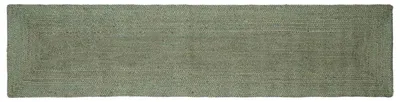 Immagine prodotto di vidaXL Tappeto rettangolare verde oliva 60 x 250 cm in juta