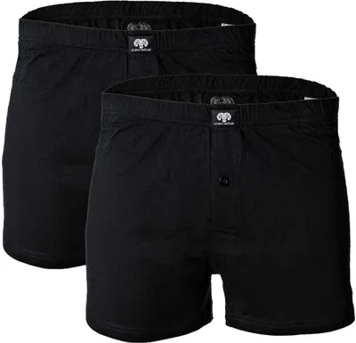 Produktbild von Ceceba heren boxershorts wijd (2-pack), zwart