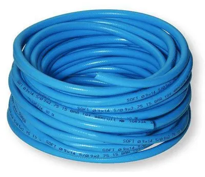 Productafbeelding van Bernese 44515 DL5139 Luchtslang, blauw (15 bar), 9 mm, 10 meter