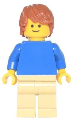 Image de LEGO Minifigurine "Homme à 8 tenons" (bdp010) – neuf