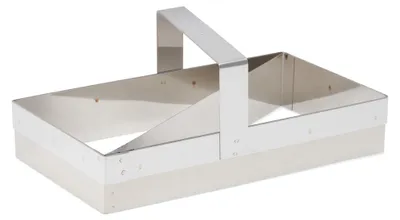 Produktbild von Patisse Croissant Ausstecher aus Edelstahl - 21cm - zum einfachen Herstellen von leckeren Croissants - 02038