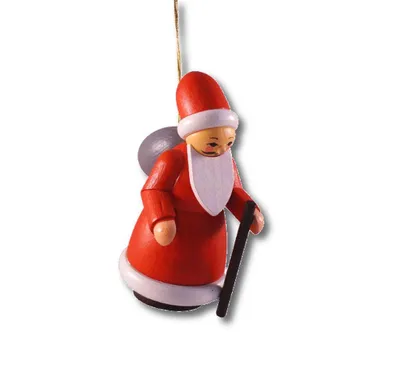 Produktbild von Baumbehang Weihnachtsmann natur HxBxT 7x3x4cm NEU