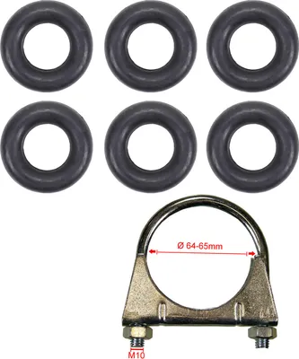 Produktbild von Auspuffanbausatz hinten