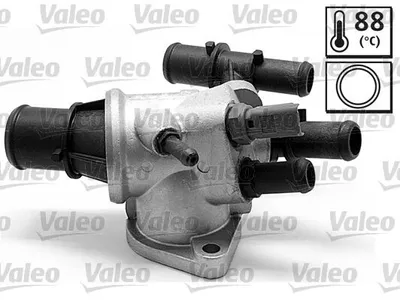 Produktbild von VALEO Thermostat Kühlmittel 88°C für ALFA ROMEO 147 (937) für FIAT BRAVO II (198) Doblo Cargo (223) Doblo Kombi (119, 223)