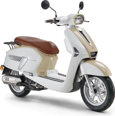 Produktbild von PRIKE Motorroller Classic VL50, E5 (45km/h) 50 ccm, Kraftstoffeinspritzung (EFI), 12" Bereifung, LED Beleuchtung, 3,1 PS