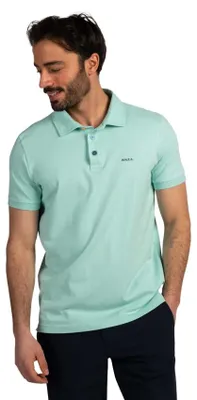 Produktbild von Türkises Polo New Zealand 3-knöpfig