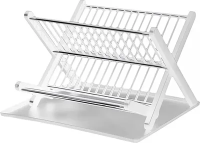 Image de Verk 27177 Égouttoir à vaisselle pliable blanc