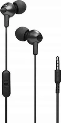 Immagine prodotto di Auricolari con cavo, jack da 3,5 mm, JBL C200Si, nero