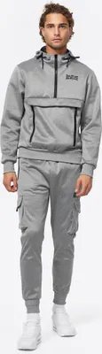 Produktbild von Lonsdale Moorpark Trainingsanzug Grau XL Mann Grau XL