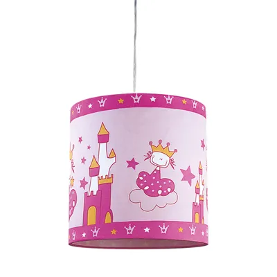 Immagine prodotto di Lampada a sospensione LUNETIC 1xE27/40W, rosa  Ø 270, H: 1000, attacco E27, dimmerabile